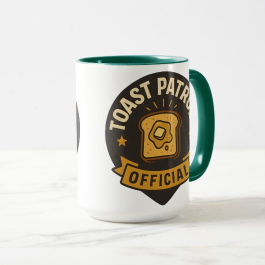 Toast Patrol—Official | Halloween Gifts Mok (Voorkant rechts)