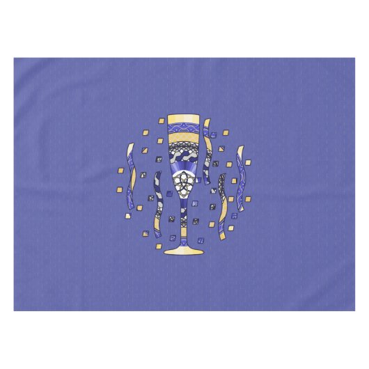 Toast Tablecloth uit het nieuwe jaar Tafelkleed (Voorkant (Horizontaal))