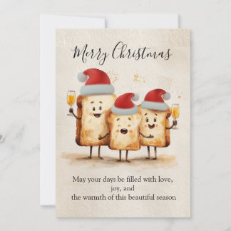 Toast to the Holidays Feestdagenkaart