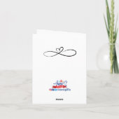 Toast To You Puns Carte Anniversaire (Dos)