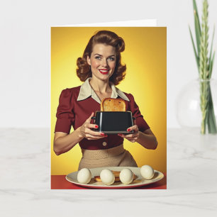 Toast Voor Een Gelukkige Dag Kaart