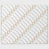 Toasted Marshmallow Campfire Camping Wandelen Cadeaupapier (Vlak)