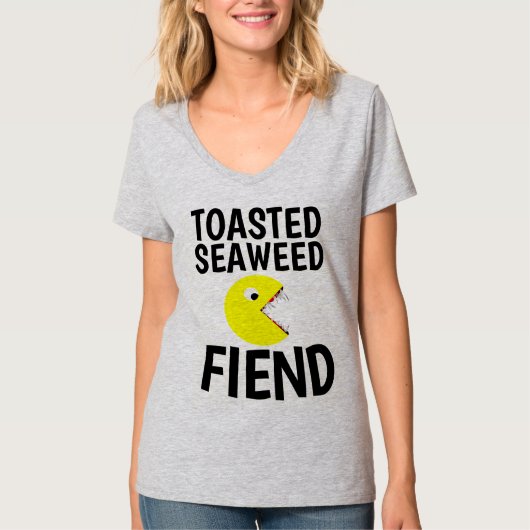 TOASTED SEAWEED FIEND Funny T-shirts (Devant)