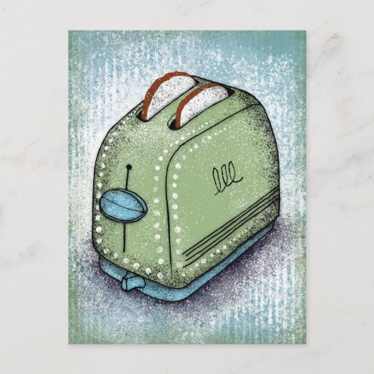 Toaster Briefkaart (Voorkant)