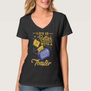 Toaster Oven Toasta Toast Maker Pun T-shirt