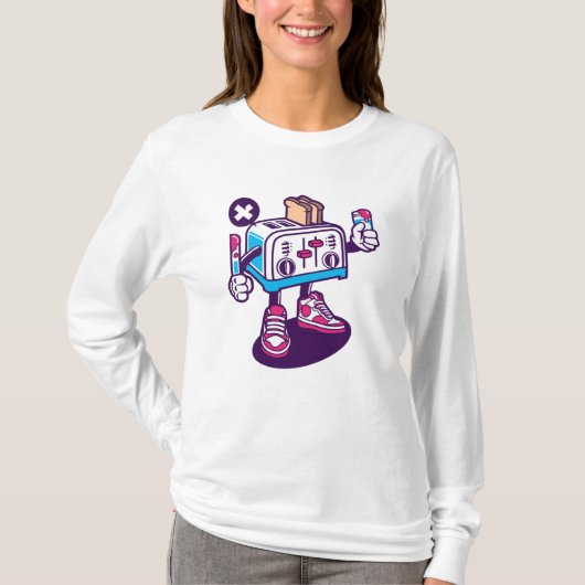 Toaster T-shirt (Voorkant)