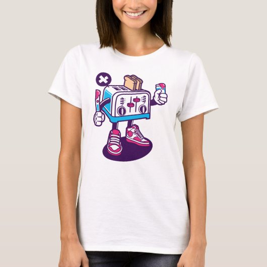Toaster T-shirt (Voorkant)