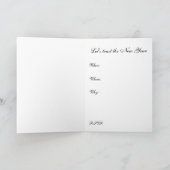 Toasting the New Year Invitation (Intérieur)