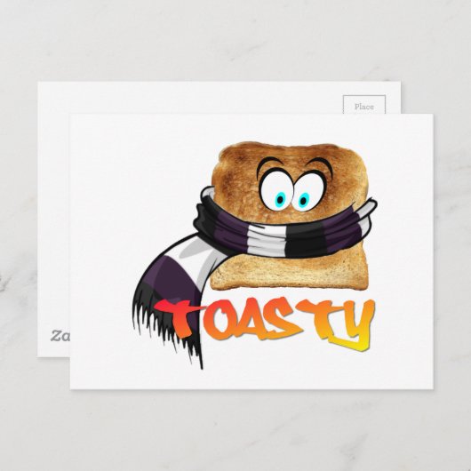 Toasty Bread Briefkaart (Voorkant / Achterkant)