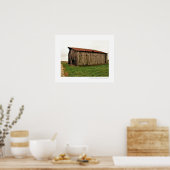 Tobacco Barn Poster (Keuken)