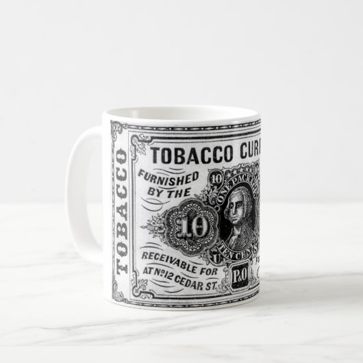 Tobacco Bill Coffee Mok (Voorkant links)