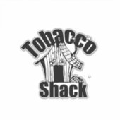 Tobacco Shack Vinyl Sticker (Voorkant)