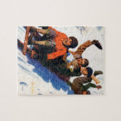 Tobagganing Legpuzzel (Horizontaal)