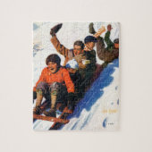 Tobagganing Legpuzzel (Verticaal)