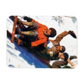 Tobagganing Magneet (Horizontaal)