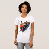 Tobagganing T-shirt (Voorkant volledig)