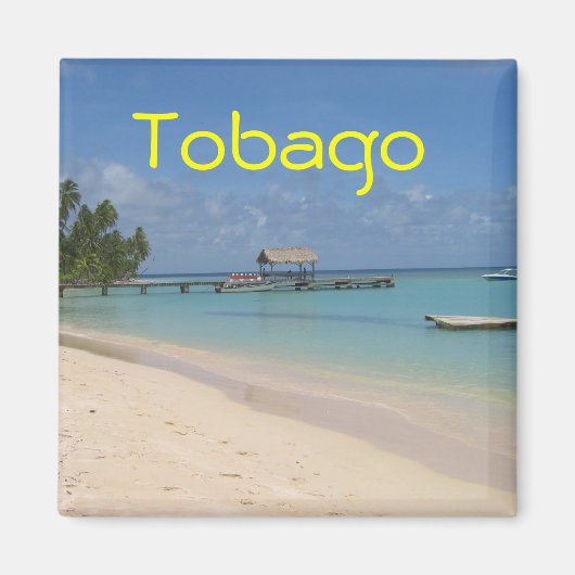 Tobago Koelkast magneet (Voorkant)