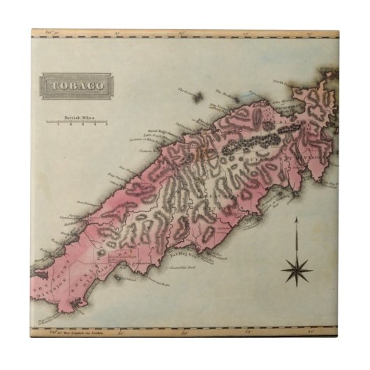 Tobago Tegeltje (Voorkant)