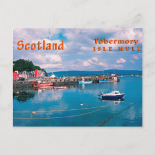 Tobermory, eiland Mull, Schotland Briefkaart