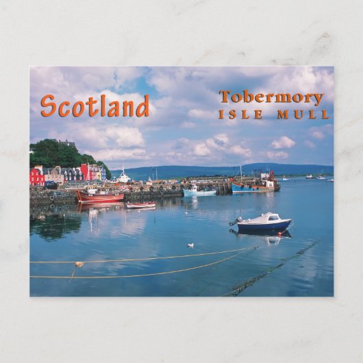 Tobermory, eiland Mull, Schotland Briefkaart (Voorkant)