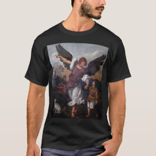 Tobias en de Archangel Raphael - Titiaan T-shirt