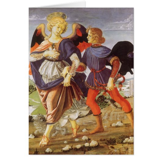 Tobias en de Engel van Andrea del Verrocchio (Voorkant)