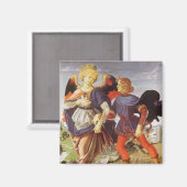 Tobias en de Engel van Andrea del Verrocchio Magneet (Voorkant / Achterkant)