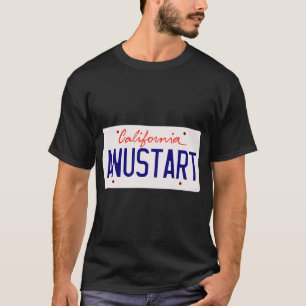 Tobias Funke Anustart A New Start Kentekenplaat T-shirt