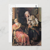Tobias vermoedde dat zijn vrouw met Rembrandt zou  Briefkaart (Voorkant / Achterkant)