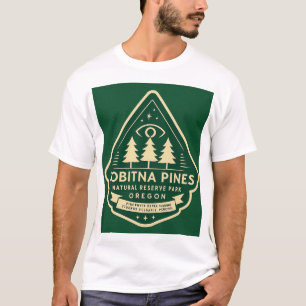 Tobitna Pines Oregon Natuurreservaat Park - T-shir T-shirt