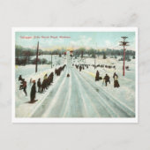 Toboggan Slide, Montreal Briefkaart (Voorkant)