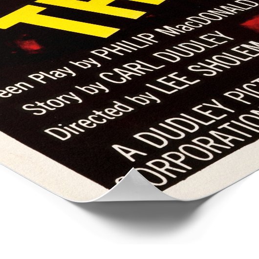 Tobor Le Grand Robots De Sci Fi Retro Poster (Coin)