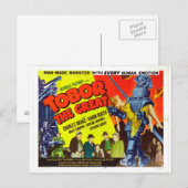 TOBOR THE GREAT POSTCARD BRIEFKAART (Voorkant / Achterkant)