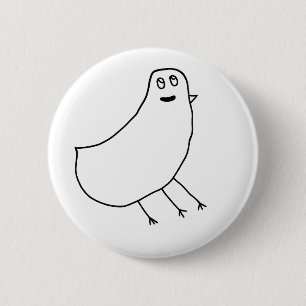TOBS Eend Ronde Button 5,7 Cm
