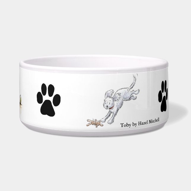 Toby Dog Bowl Voerbakje (Rechts)