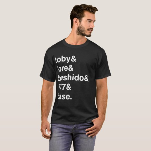 Toby en verder en verder t-shirt (Voorkant volledig)