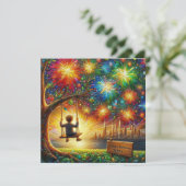 ~ TOBY ~ Gelukkige verjaardag ~ Vuurwerk ~ (Staand voorkant)