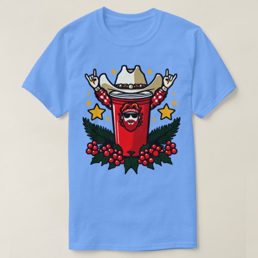 Toby Keith Red Solo Cowboy T-shirt (Design voorkant)