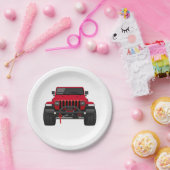 Toby the Red Papieren Bordje (Feest)