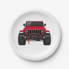 Toby the Red Papieren Bordje