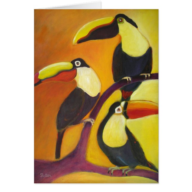 Tocans-kaart (Voorkant)