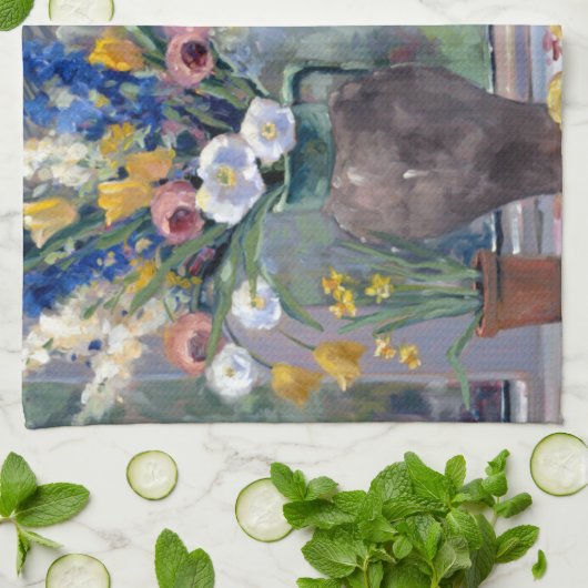 Tocany Hillside II Theedoek (Gevouwen)