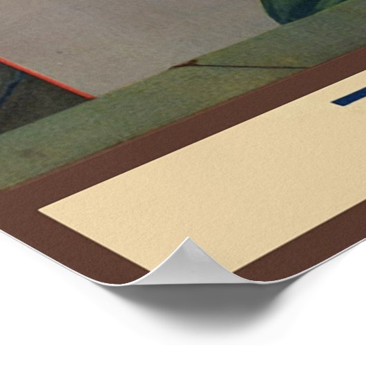 Tocany Siena Poster (Hoek)