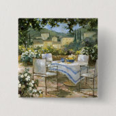 Tocany Terrace Vierkante Button 5,1 Cm (Voorkant)