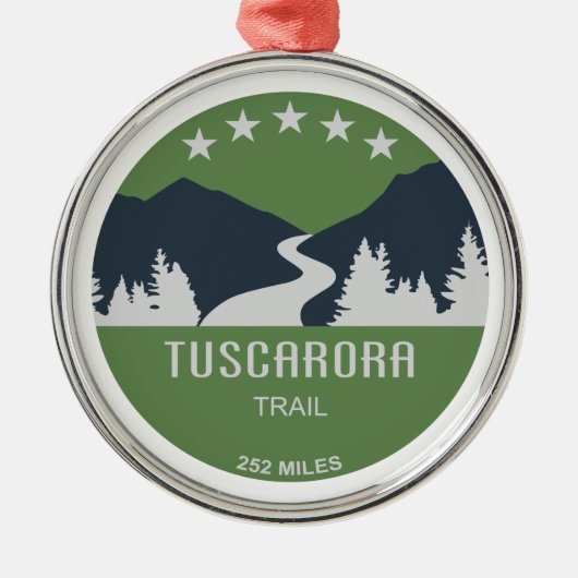 Tocarora Trail Metalen Ornament (Voorkant)