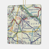 Tocca GA kaart Keramisch Ornament (Links)