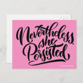 Toch bleef ze Briefkaarten houden (Voorkant / Achterkant)