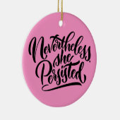 Toch bleef ze volharden in Ornament (Rechts)