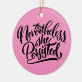 Toch bleef ze volharden in Ornament (Links)