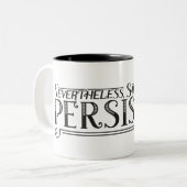 Toch... (Coffee-Mok) Tweekleurige Koffiemok (Voorkant links)